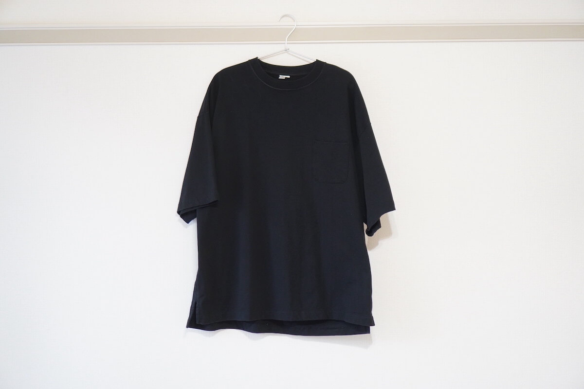 fitforのSOLID BASE WIDEシャツ